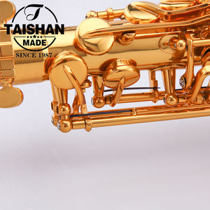 Alta Calidad Eb Tone Gold Lacquer Saxofón Alto De China - Product Image 4