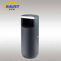Traust Commercial Metal Garbage Bash Trash Bin Traust Structure debout pour les parcs de rue publics Type Seau de stockage