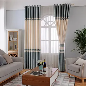 QINUO HOME-Роскошные вертикальные искусственные втулки с верхней термоизоляцией, шторы для гостиной, набор из 2 панелей, 52x95 дюймов