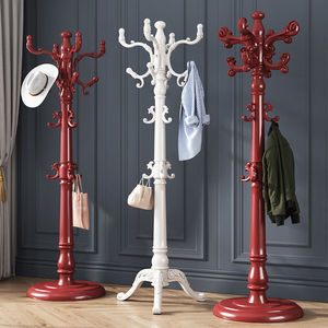 Cappotto in legno massello stile europeo <span class=keywords><strong>appendiabiti</strong></span> da pavimento <span class=keywords><strong>a</strong></span> <span class=keywords><strong>soffitto</strong></span> stendino stendino cappottino <span class=keywords><strong>appendiabiti</strong></span> - Product Image 2