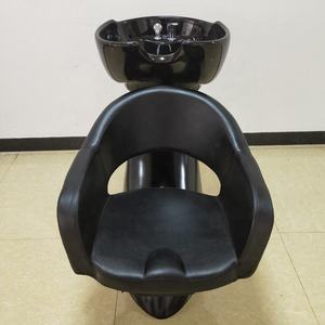 High-<b>end</b> Semi-lying PU Leather Shampoo <b>Bed</b> & Chair with Contemporary Design for Hair Salons Dining Parks - Product Image 4