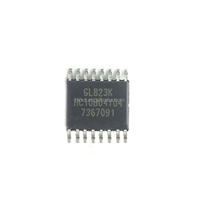 Componentes Electrónicos GL823 GL823K SSOP-16, Controlador de Lector, Chip USB IC, Nuevo Circuito Integrado Original