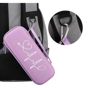 Prêt pour l'expédition Étui stéthoscope dur eva durable à impression <span class=keywords><strong>rose</strong></span> pour médecins Étui de rangement léger à fermeture éclair pour voyage - Product Image 5