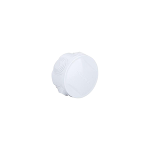 50x50mm IP65 <b>Waterproof</b> Round Junction <b>Box</b> ABS Plastic Pre-drilled 4 Holes with Rubber Plugs Outdoor <b>Electrical</b> Enclosure - Product Image 2