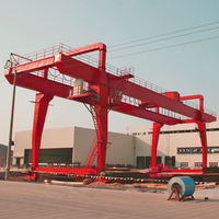 Grue portique conteneurisée sur rail avec moteur PLC et roulement, capacité 40,5T, portée 30m, hauteur de levage 16m