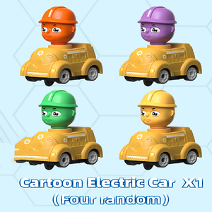 MILI 24 pièces Ensemble de rails de véhicule électrique d'aventure DIY, <span class=keywords><strong>circuit</strong></span> de glisse en plastique, puzzle de logique, jouets amusants à assembler pour enfants - Product Image 4