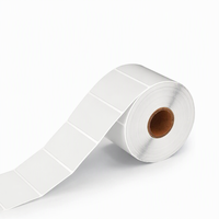 Étiquette thermique directe personnalisée, imperméable, 50 mm x 30 mm, étiquette d'expédition avec code-barres, autocollant thermique pour la logistique d'entrepôt