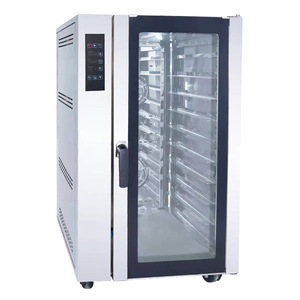 Horno de convección eléctrico comercial con control digital para panadería, capacidad para 5, 8, 10, 12 bandejas - Product Image 1