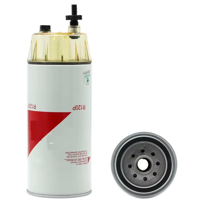 New TongDe Engine R120P TD-2154 Fuel Filter Water Separator Racor 390/490/690 Series Diesel Spin-On 30 Micron Steel Trucks