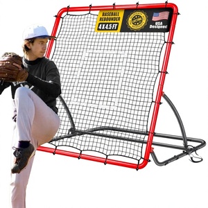 Filet de rebond robuste pour baseball et softball, filet de retour multi-angles pour l'entraînement au frappeur et au lanceur - Product Image 1