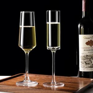 Insta-Style French Highball Champagne & Sparkling Sweet Wine Glass con ceremonia romántica Feel-Juego de copas elegante - Product Image 4