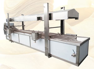 304 Stainless Steel Automatic <strong>Potato</strong> <strong>Chips</strong> Continuous Frying Machine <strong>Electric</strong> Heating Snack High Temperature <strong>Fryer</strong> - Product Image 4