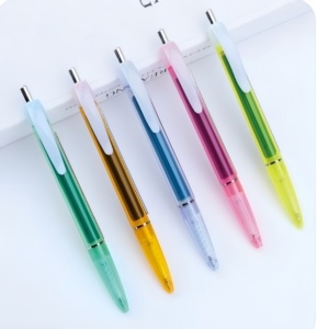 New Creative Advertising Double-Sided Blue/Black Ink Plastic Ballpoint <b>Pen</b> for Cross Border Promotion - Product Image 1