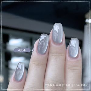 Esmalte em Gel Olho de Gato Cerâmica Moonlight Modelador Outono e Inverno Novo Flash Cristal Porcelana Branca Gel Olho de Gato para <span class=keywords><strong>Nail</strong></span> Art - Product Image 6