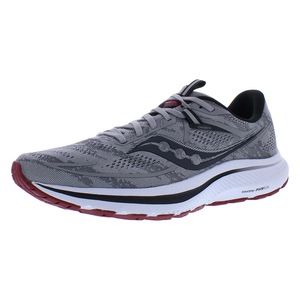 Chaussures Saucony Omni 21 pour hommes, couleur alliage/granat |   100% authentique |   Fabriqué en Chine |   Modèle S2076220 - Product Image 1
