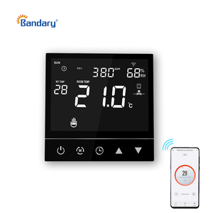 Thermostat de chauffage par le sol programmable intelligent WIFI Contrôle de la température Thermomètres ménagers pour chaudière à gaz <span class=keywords><strong>Chauffe</strong></span>-<span class=keywords><strong>eau</strong></span> <span class=keywords><strong>électrique</strong></span> - Product Image 3