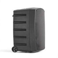 Enceinte portable DJ PA, 80W RMS, woofer ferrite 10 pouces, tweeter titane avec microphones sans fil pour achats en gros