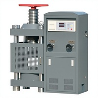 Presse hydraulique numérique manuelle YES-2000KN 200 tonnes pour essais de ciment / Machine d'essai de compression de briques et de béton