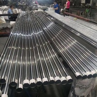 Liste de prix des tuyaux en acier inoxydable Haoguang 301 304 304L 321 316 316L de diamètre 0,5 1 2 3 4 6 8 9 10 12 14 24 pouces, épaisseur 2 mm