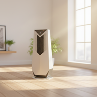 Chauffage d'appoint de bureau portable USB 2000W avec télécommande, classe A d'efficacité énergétique