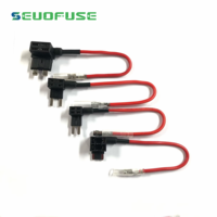 Porte-fusible à lame SEUO, type très vendu, boîte à fusibles miniature pour voiture, câble, porte-fusible automobile, prise