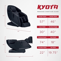 Sillón de Masaje de Cuerpo Completo, Sillón Reclinable de Gravedad Cero con Control de Voz Inteligente, Rieles Eléctricos para Masaje de Pantorrillas y Modos de Extensión