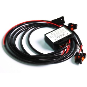Sanvi 12V 24V 75W H1 H4 H7 9005 9006 Relay Wire Harness for Bi Xenon LED Projector Lens Installation Car Light Accessories - Product Image 1