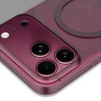 Coque Ultra Fine en PP pour iPhone 18 17 16 Pro Max, 0,3 mm, Housse Magnétique Mate Légère, Sensation Peau, Anti-Traces de Doigts
