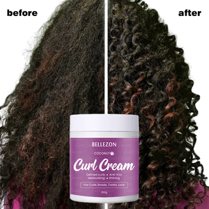 <span class=keywords><strong>Bellezon</strong></span> Crema rizada de larga duración Cuidado del cabello Curl Defining Enhancers Crema de peinado para rizos - Product Image 5