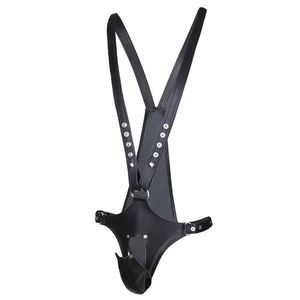 <span class=keywords><strong>Lingerie</strong></span> sexy, salopette pour <span class=keywords><strong>homme</strong></span>, ceinture de chasteté, bondage <span class=keywords><strong>SM</strong></span>, cage à oiseaux, cuir PU, bretelles, pantalon, chemise de force pour <span class=keywords><strong>homme</strong></span> - Product Image 5