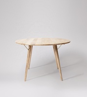 Table à manger moderne en bois massif |   Utilisation en restaurant/commerce, chambre, école, atelier, hôtel, salon, extérieur, facile à nettoyer, salle à manger