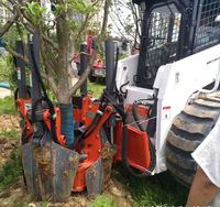 Mini Attrezzo Scavatore per Alberi con Motore per Minipala Gommata