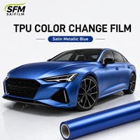 Película de TPU de Instalación en Húmedo, Colorida, Autoadhesiva, para Proteger Todo el Cuerpo del Automóvil, 7.5mil, de Lujo, con Protección Infrarroja