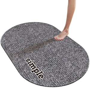 Alfombrilla moderna antideslizante <span class=keywords><strong>de</strong></span> PVC para puerta <span class=keywords><strong>de</strong></span> baño, absorbente <span class=keywords><strong>de</strong></span> agua y <span class=keywords><strong>de</strong></span> secado rápido para el suelo del baño del hogar, alfombrillas <span class=keywords><strong>de</strong></span> baño - Product Image 5