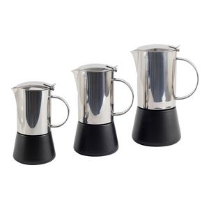 Cafetera Espresso para Estufa, Compatible con Estufas de Inducción, de Acero Inoxidable, para 2/4/6/10 Tazas - Product Image 1