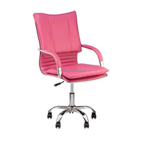Chaise de bureau de direction à prix abordable, design moderne et coloré, en fer, hauteur réglable