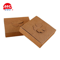 Boîte à savon en papier kraft découpé, avec impression personnalisée, fenêtre, livraison rapide, pièces