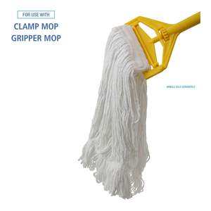 24 Onzas Cabezal de Mopa Premium de Rayón Saddleback para Boardwalk BWK524R-Blanco (12/Caja) - Product Image 5