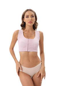 Gilet amincissant pour femmes, contrôle de la poitrine, gaine ferme, crochet correcteur, Compression, <span class=keywords><strong>Corset</strong></span> - Product Image 2