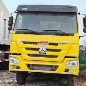 Camion benne d'occasion Sinotruk Howo 8x4 Euro 2 Diesel 420 CV Moteur Weichai Caméra arrière Travaux lourds - Product Image 1