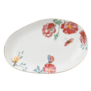 Platos de Cerámica al por Mayor, Platos Blancos para Cena, Platos de Porcelana Blanca para Bodas, Platos de Cerámica de Nuevo Diseño - Product Image 4