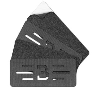 Portador <span class=keywords><strong>de</strong></span> placa <span class=keywords><strong>de</strong></span> matrícula <span class=keywords><strong>de</strong></span> motocicleta fácilmente montable sin marco y equipado con cinta adhesiva fuerte para una colocación segura - Product Image 1