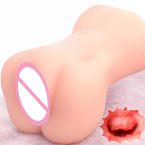 Masturbador de Medio Cuerpo, Copa Onahole, Vagina y Glúteos Grandes, Dispositivo Erótico Masculino para Autoestimulación - Product Image 3