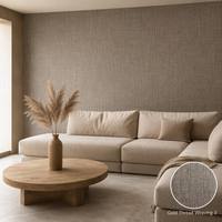 Nouvelle Plaque Murale WPC Moderne 2026 en Fibre de Bambou, Imperméable, Texture Tissée, Texture Soie, pour Chambre, Salon, Villa, Hôtel Haut de Gamme