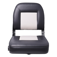 Siège de bateau pliable en cuir PU imperméable pour bateau de pêche, siège pliable pour bateau à fond plat, siège marin pour yacht et navire