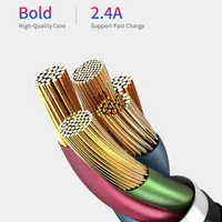Nouveauté : Câble USB 3-en-1 66W Type-C Micro pour charge rapide et transfert de données pour téléphone portable, appareil photo et ordinateur