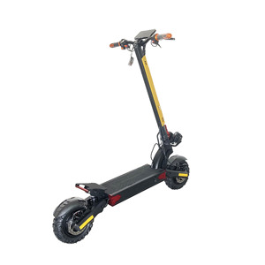 Trottinette électrique M9 pour adultes - Vitesse 60 km/h, moteur brushless 40-50 km, cadre en aluminium, double roue motrice 11 pouces, haute puissance - Product Image 2