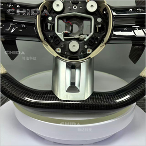 Volant en cuir et carbone personnalisé Dragonfly pour <span class=keywords><strong>Mercedes</strong></span> Benz AMG GT 63 S W205 W166 W177 W204 W217 W222 C63 E63 S63 - Product Image 6