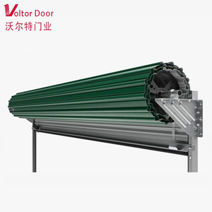 Gió bằng chứng tự lưu trữ đơn vị bằng tay nâng thép vận chuyển container cuộn lên cửa - Product Image 1