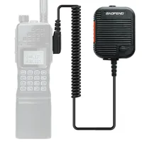 Micro-casque radio bidirectionnel tactique Baofeng AR152 avec prise jack 3,5 mm, idéal pour les activités de plein air